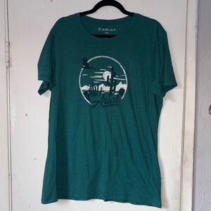 Ariat Teal Graphic Men's Tee